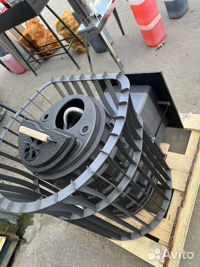 Печь для бани гефест авангард зк 24(П) 2 Ураган