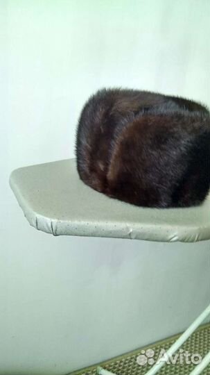 Норковая шапка мужская