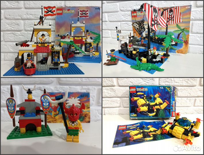 30 наборов Lego System