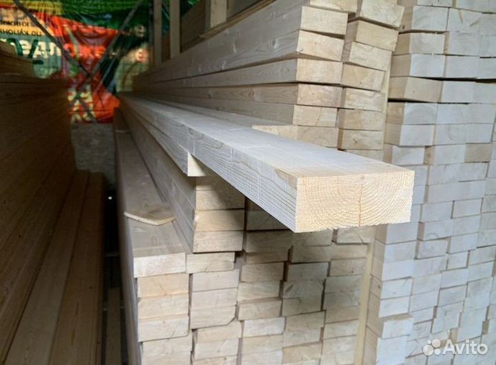 Доска сухая строганная лиственница