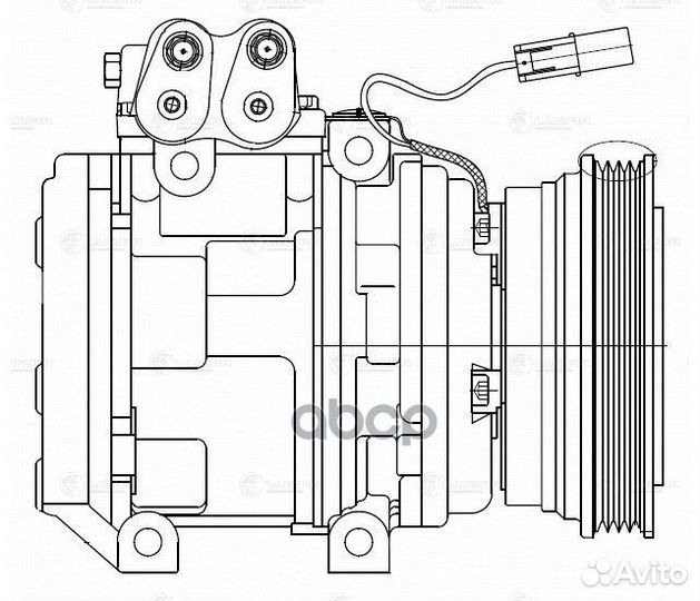 Компрессор кондиц. для а/м Hyundai Tucson/Kia S