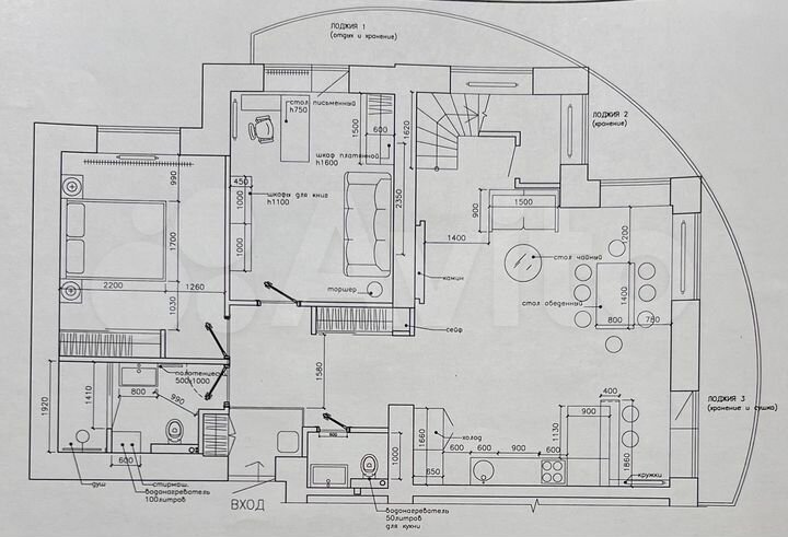 3-к. квартира, 117,5 м², 16/16 эт.