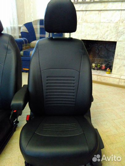 Чехлы экокожа лада Гранта