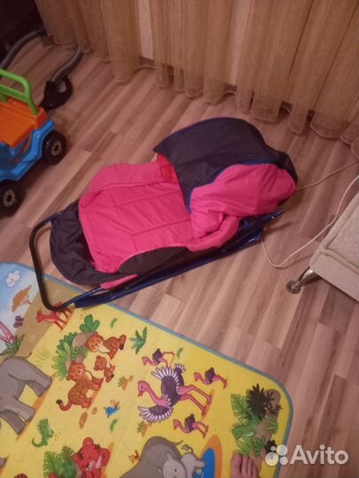 Детские зимние санки