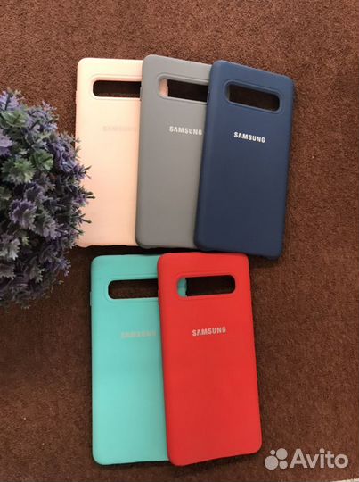 Чехол Silicone Case samsung S10