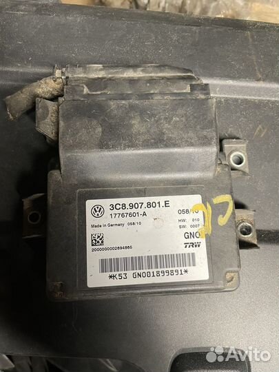 Блок стояночного тормоза фольксваген