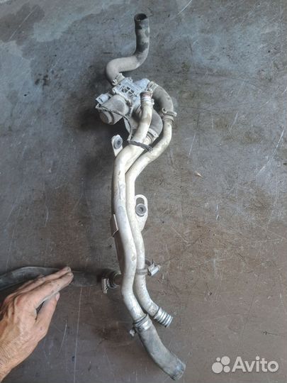 Клапан печки в сборе с трубками BMW E65