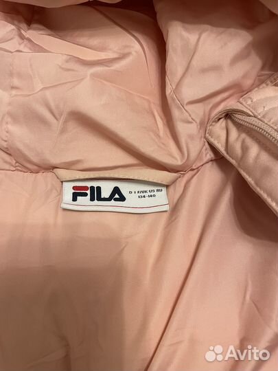 Пуховик зимний на девочку 134-140