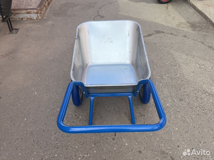 Тачка строительная двухколесная Зубр пт-500