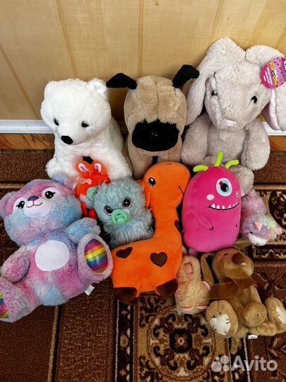 Мягкие игрушки пакетом