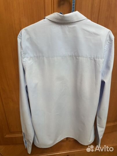 Рубашка голубая