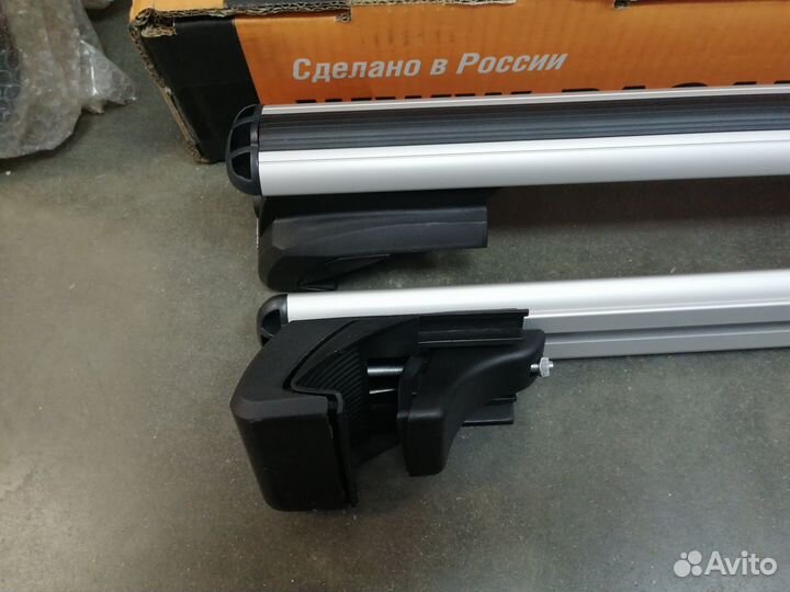 Багажник на рейлинги аэродинамический LUX Элегант