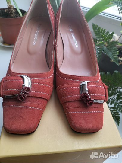 Туфли женские натуральная замша 37