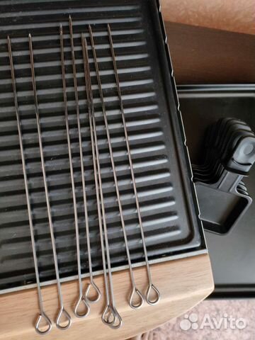 Гриль раклетница шашлычница Kitfort