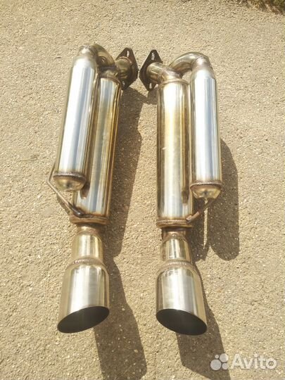 Спортивный выхлоп BraafaTeam infiniti fx35/37/qx70