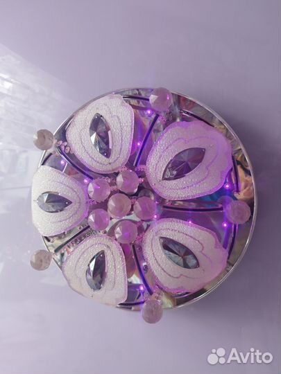 Люстра потолочная светодиодная бу