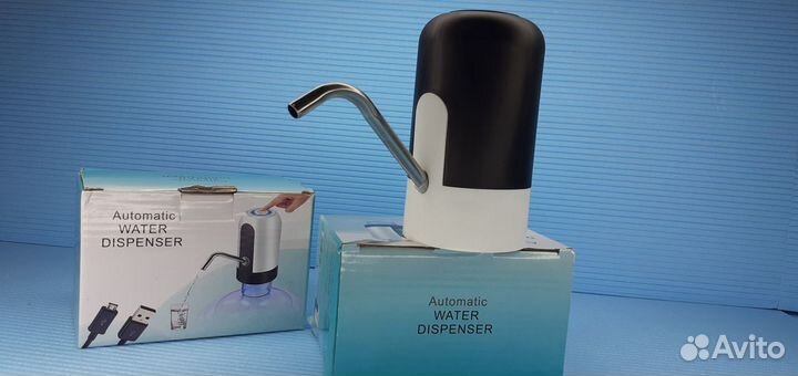 Помпа электрическая на бутыль 19л Аккумуляторная