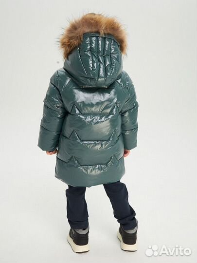 Пуховик куртка Bobo taim 98,104,110,122,128зима-35