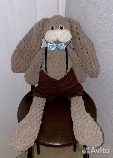 Игрушка ручной работы Заяц