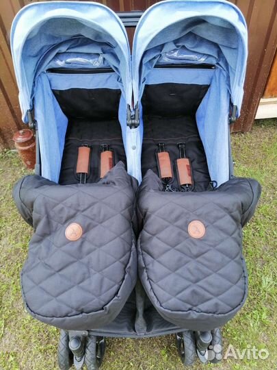 Коляска прогулочная для двойни или погодок