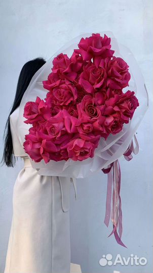 Букет из 25 роз Pink Floyd