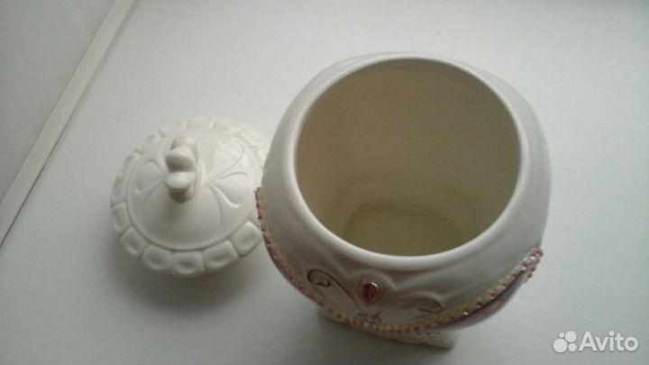 Шкатулка керамическая