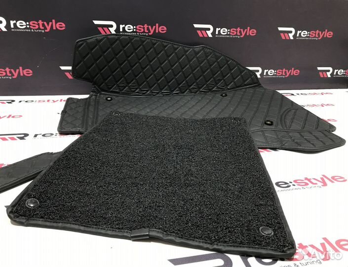 Ковры салона 3D Lexus ES350 2012-2018