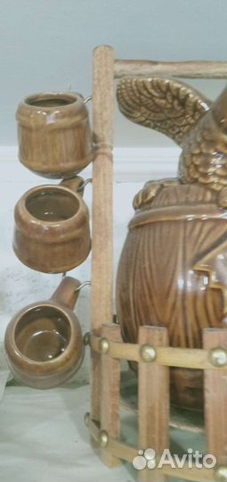 Бочка с краном керамическая