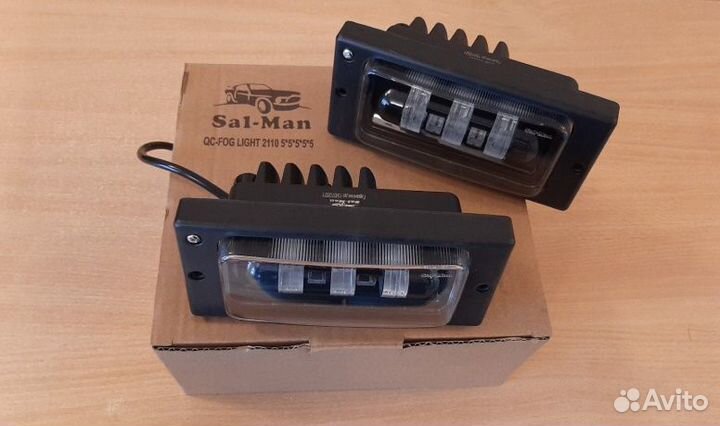 Фары туманки Салман на ваз 2110-2115 5 линз