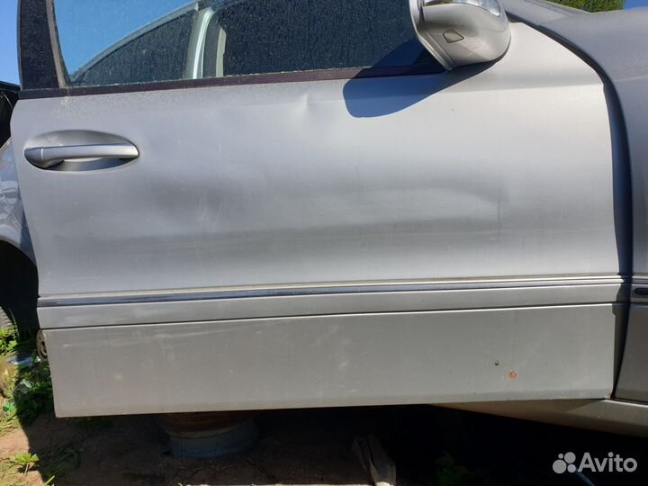 Дверь передняя правая mercedes e w211 211 серебро