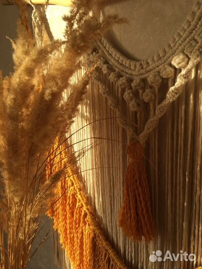 Макраме панно