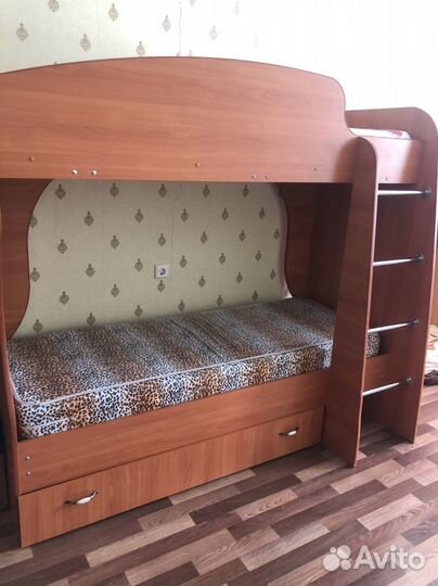 Двухъярусная кровать бу