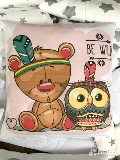 Бортики в детскую кровать новые