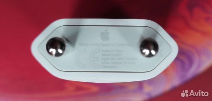 Адаптер питания Apple USB A1400 5W 1A для iPhone