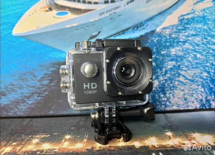 Экшн-видеокамера 4К full HD