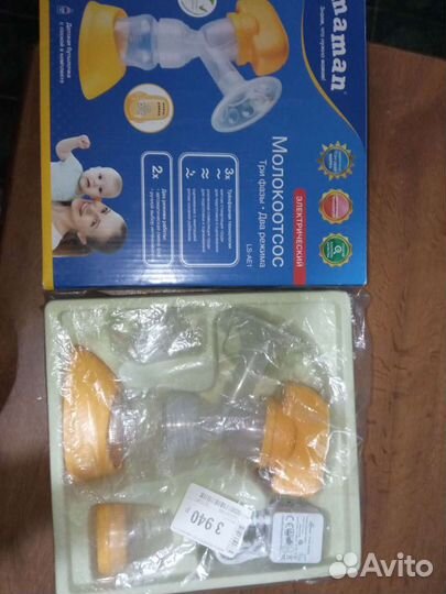 Молокоотсос электрический Maman