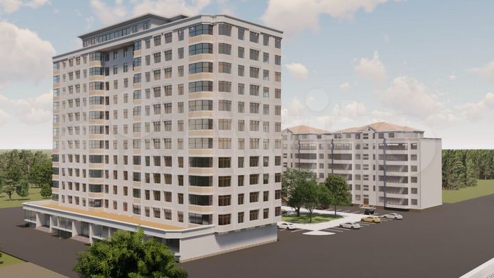 2-к. квартира, 82 м², 4/7 эт.