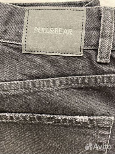 Джинсы новые, Pull&Bear, 38, 44р, с разрезами