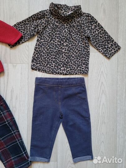 Пакет фирменной одежды на девочку р.62-68