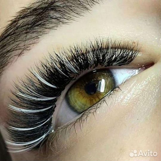 Ресницы для наращивания белые Beperfect