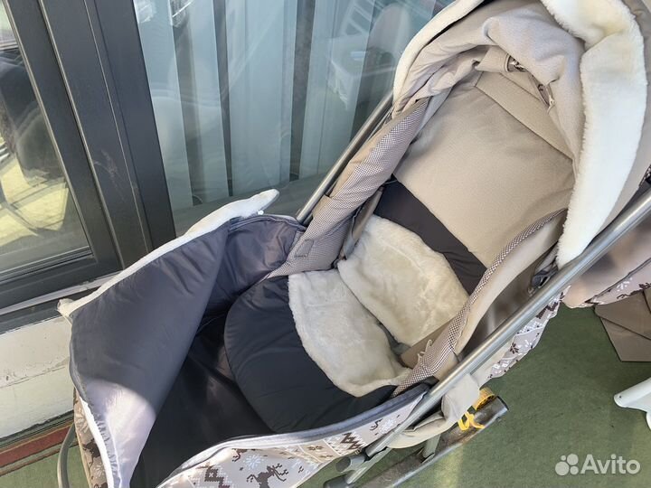 Санки коляска ника