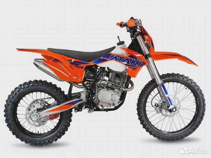 Мотоцикл ataki EC250 (4T 172FMM) 21/18