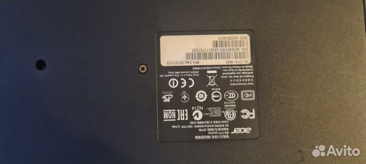 Ноутбук acer Е5-771