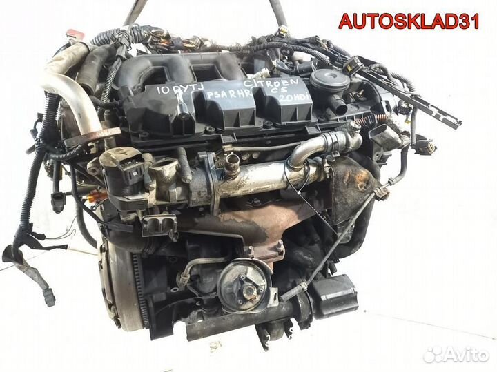 Двигатель 10dytj Citroen C5 2.0 HDI дизель