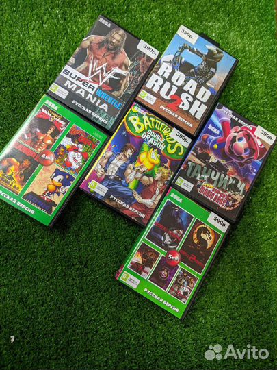 Картриджи sega