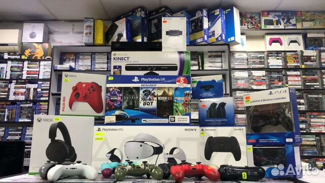 Геймпады/Камера move Ps4 Шлем/Kinect + игры 990шт