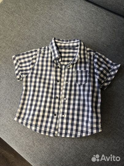 Рубашка для мальчика 74 80