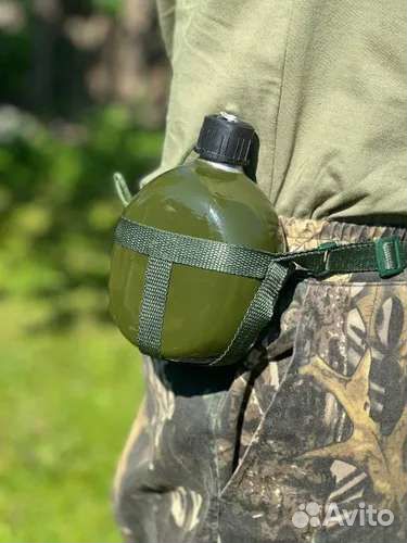 Фляга походная army 1л подарочная