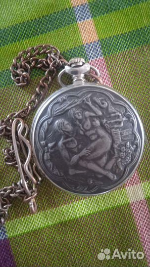 Часы карманные молния