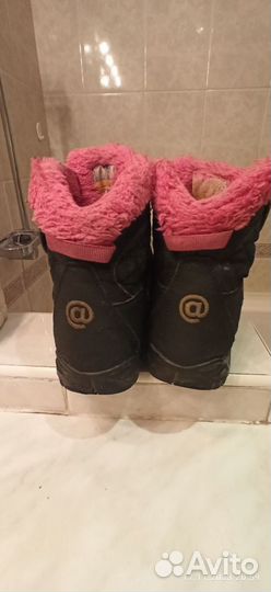 Зимние ботинки для девочки 32 размер
